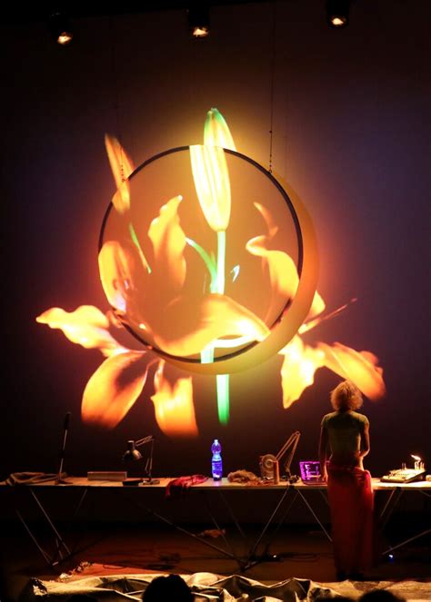 Motus artist Silvia Calderoni performs her work 